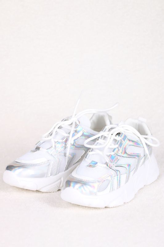 Mother of pearl sneakers