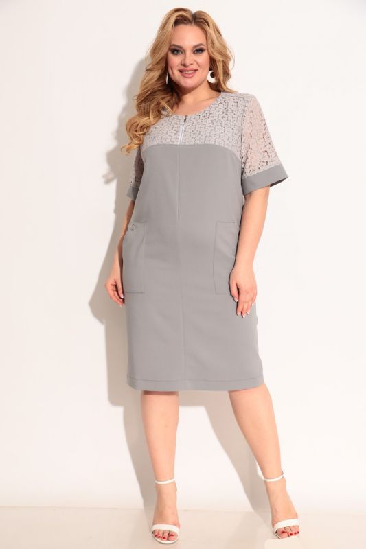 Grey Summer Dress Summer Casual