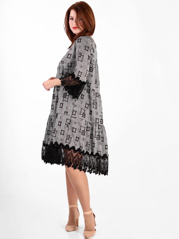 Oversized Loose Lace Dress